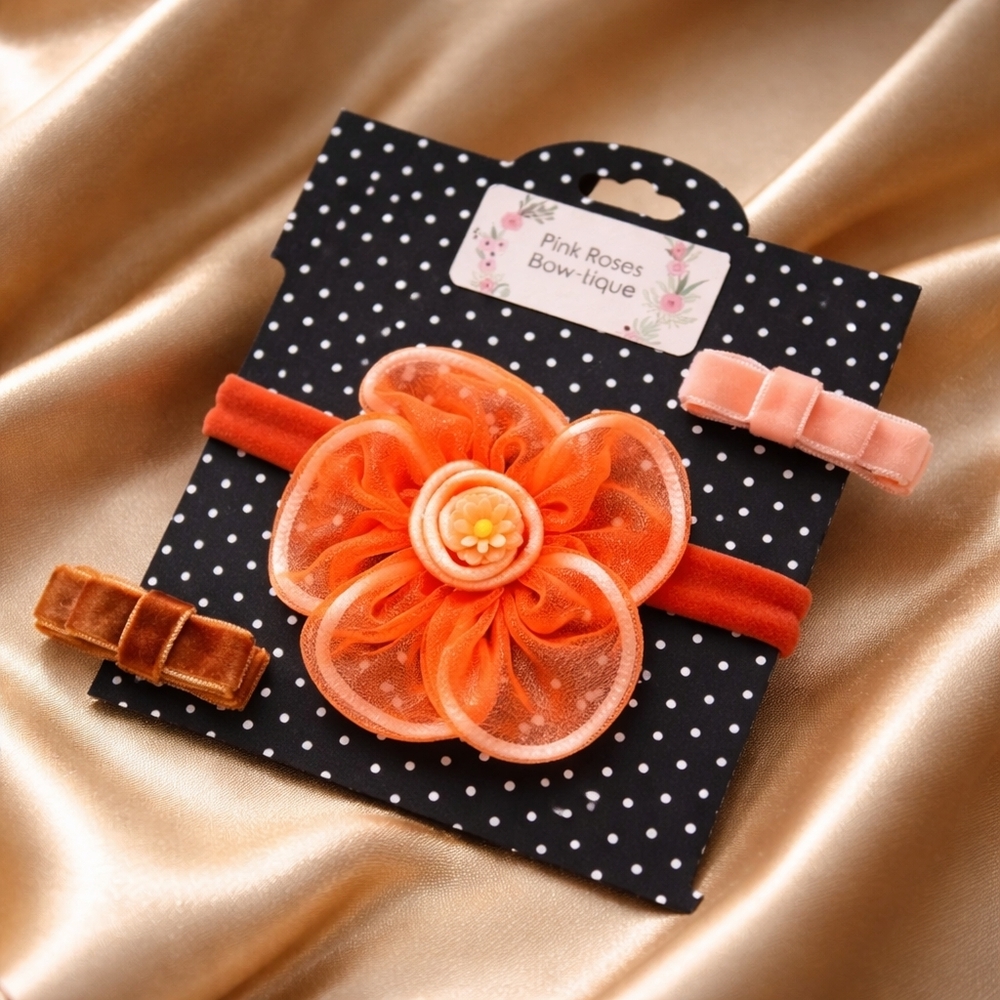 Nwt new 2pk handmade headwraps headbands baby toddler velvet